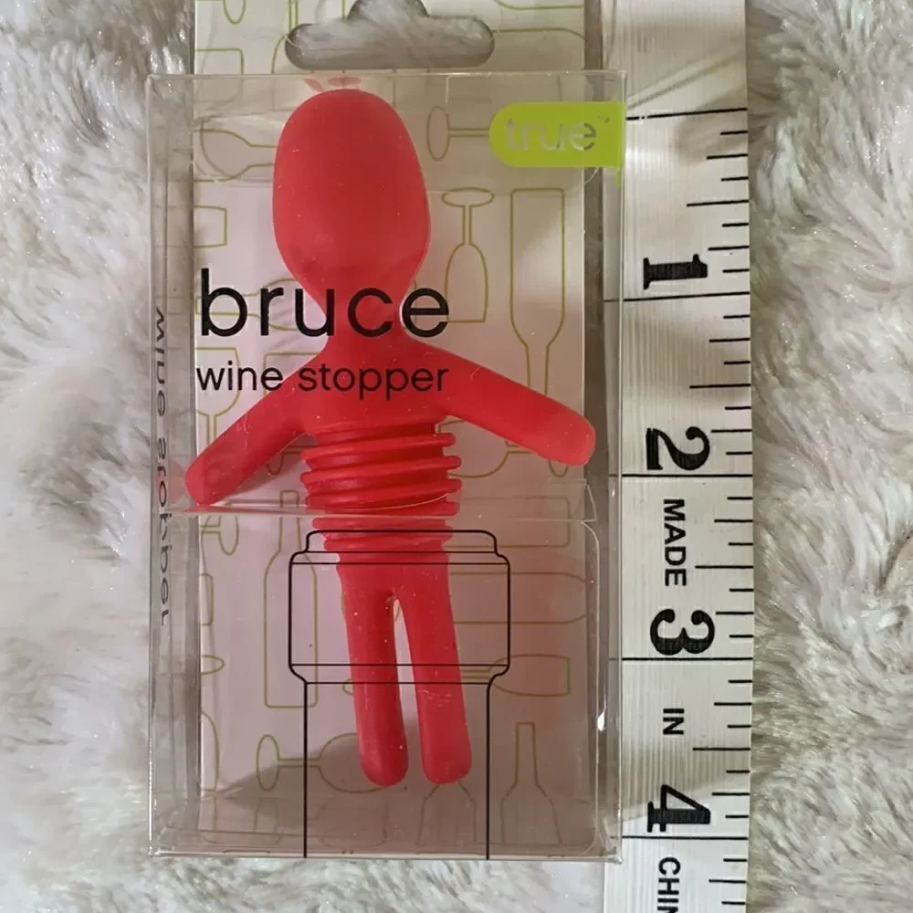 Bruce Silicone Wine Stopper
